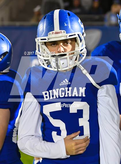 Thumbnail 2 in Bingham vs. St. Frances Academy (GEICO State Champions Bowl Series) photogallery.