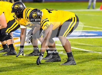 Thumbnail 1 in Bingham vs. St. Frances Academy (GEICO State Champions Bowl Series) photogallery.