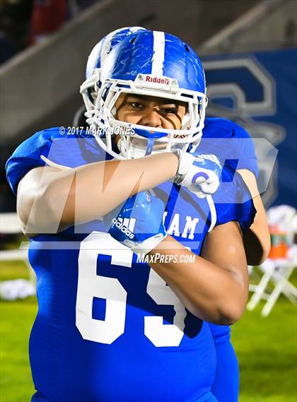 Thumbnail 3 in Bingham vs. St. Frances Academy (GEICO State Champions Bowl Series) photogallery.