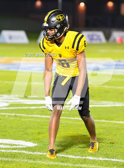 Thumbnail 3 in Bingham vs. St. Frances Academy (GEICO State Champions Bowl Series) photogallery.