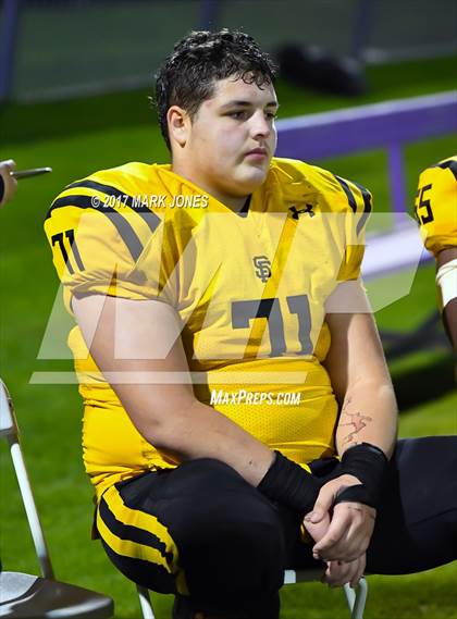 Thumbnail 1 in Bingham vs. St. Frances Academy (GEICO State Champions Bowl Series) photogallery.