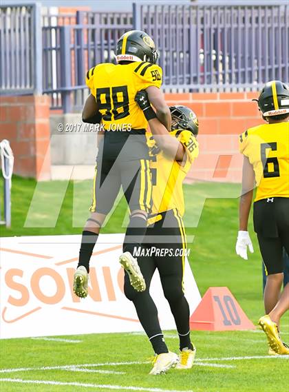 Thumbnail 2 in Bingham vs. St. Frances Academy (GEICO State Champions Bowl Series) photogallery.