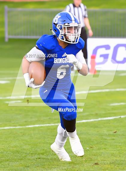 Thumbnail 3 in Bingham vs. St. Frances Academy (GEICO State Champions Bowl Series) photogallery.