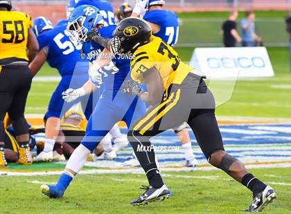 Thumbnail 1 in Bingham vs. St. Frances Academy (GEICO State Champions Bowl Series) photogallery.