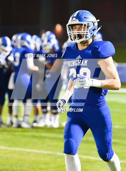 Thumbnail 3 in Bingham vs. St. Frances Academy (GEICO State Champions Bowl Series) photogallery.