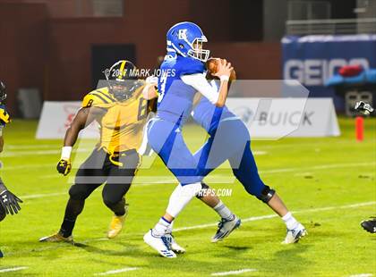 Thumbnail 1 in Bingham vs. St. Frances Academy (GEICO State Champions Bowl Series) photogallery.