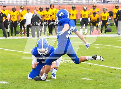 Thumbnail 1 in Bingham vs. St. Frances Academy (GEICO State Champions Bowl Series) photogallery.