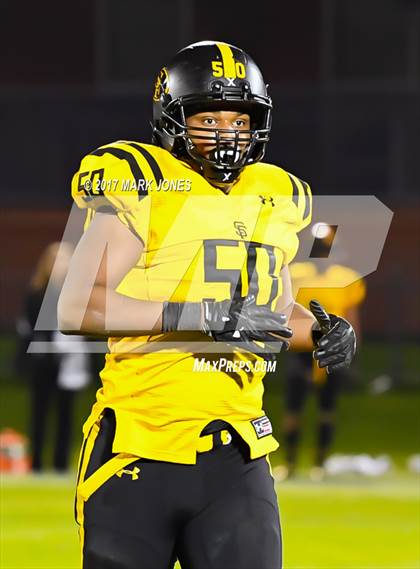 Thumbnail 2 in Bingham vs. St. Frances Academy (GEICO State Champions Bowl Series) photogallery.