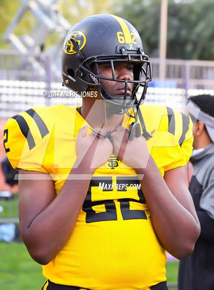 Thumbnail 2 in Bingham vs. St. Frances Academy (GEICO State Champions Bowl Series) photogallery.