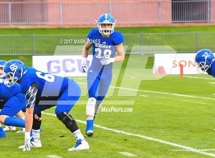 Thumbnail 3 in Bingham vs. St. Frances Academy (GEICO State Champions Bowl Series) photogallery.