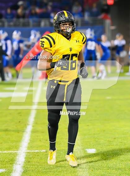 Thumbnail 2 in Bingham vs. St. Frances Academy (GEICO State Champions Bowl Series) photogallery.