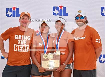 Thumbnail 3 in UIL 5A & 6A Girls Tennis Finals (Awards) photogallery.