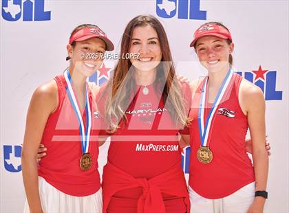 Thumbnail 3 in UIL 5A & 6A Girls Tennis Finals (Awards) photogallery.
