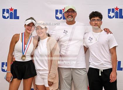Thumbnail 2 in UIL 5A & 6A Girls Tennis Finals (Awards) photogallery.