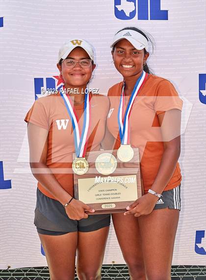 Thumbnail 3 in UIL 5A & 6A Girls Tennis Finals (Awards) photogallery.
