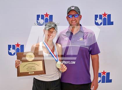 Thumbnail 3 in UIL 5A & 6A Girls Tennis Finals (Awards) photogallery.