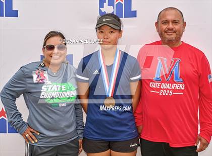 Thumbnail 2 in UIL 5A & 6A Girls Tennis Finals (Awards) photogallery.
