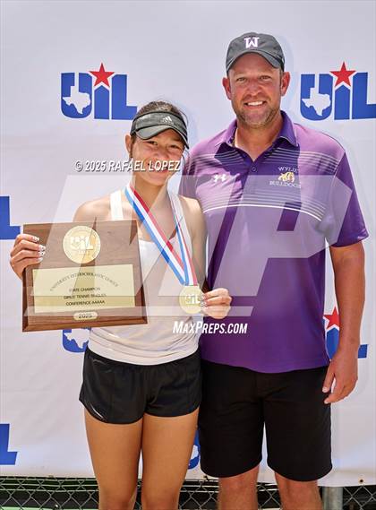 Thumbnail 3 in UIL 5A & 6A Girls Tennis Finals (Awards) photogallery.