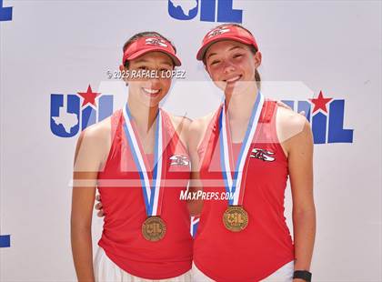 Thumbnail 1 in UIL 5A & 6A Girls Tennis Finals (Awards) photogallery.