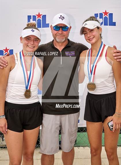 Thumbnail 1 in UIL 5A & 6A Girls Tennis Finals (Awards) photogallery.