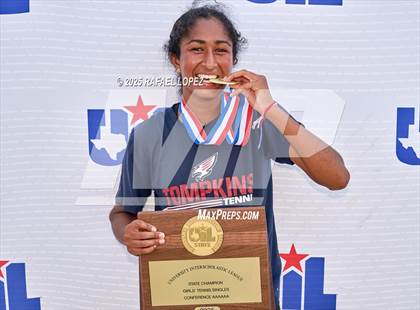 Thumbnail 2 in UIL 5A & 6A Girls Tennis Finals (Awards) photogallery.