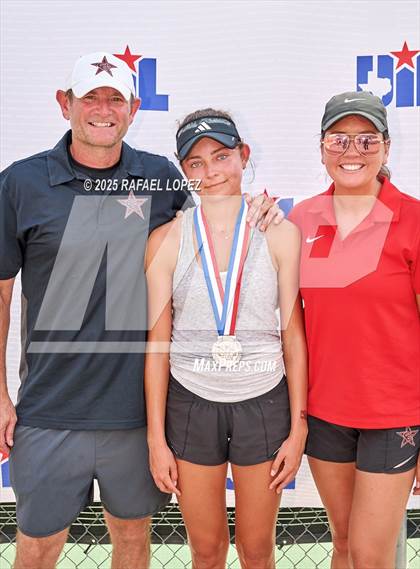 Thumbnail 1 in UIL 5A & 6A Girls Tennis Finals (Awards) photogallery.