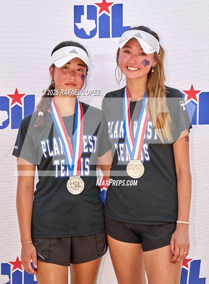 Thumbnail 2 in UIL 5A & 6A Girls Tennis Finals (Awards) photogallery.