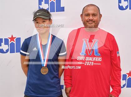 Thumbnail 3 in UIL 5A & 6A Girls Tennis Finals (Awards) photogallery.