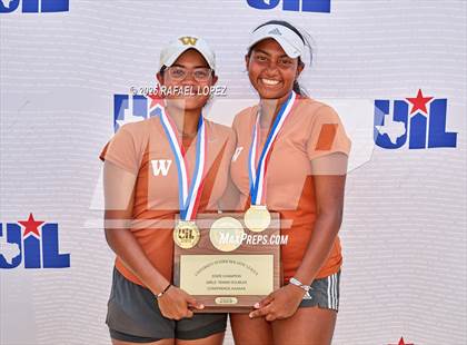 Thumbnail 2 in UIL 5A & 6A Girls Tennis Finals (Awards) photogallery.