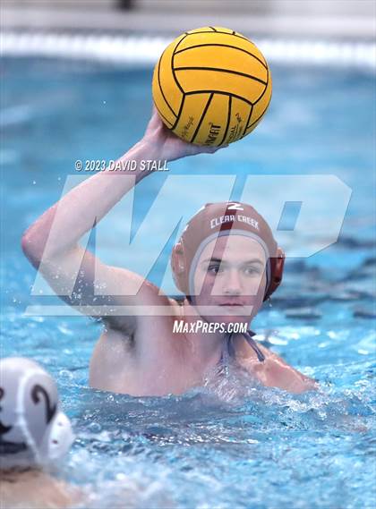 Thumbnail 1 in Clear Creek vs. Brazoswood (UIL Boys Water Polo 6A Region 2 Quarterfinal) photogallery.