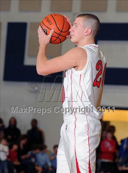 Thumbnail 2 in Dayspring Christian Academy vs. Mount Calvary Christian (CCAC Semifinals) photogallery.