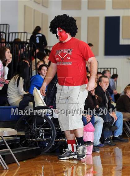 Thumbnail 1 in Dayspring Christian Academy vs. Mount Calvary Christian (CCAC Semifinals) photogallery.
