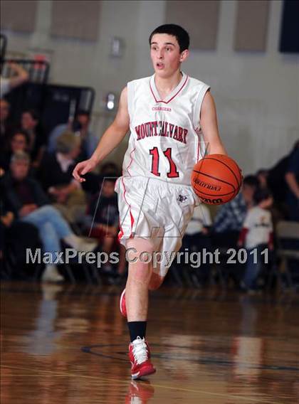 Thumbnail 2 in Dayspring Christian Academy vs. Mount Calvary Christian (CCAC Semifinals) photogallery.