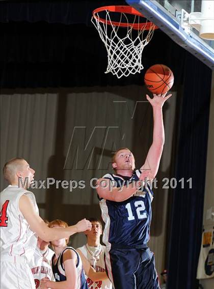 Thumbnail 1 in Dayspring Christian Academy vs. Mount Calvary Christian (CCAC Semifinals) photogallery.