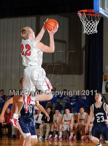 Thumbnail 3 in Dayspring Christian Academy vs. Mount Calvary Christian (CCAC Semifinals) photogallery.