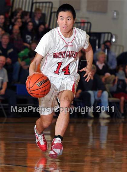 Thumbnail 3 in Dayspring Christian Academy vs. Mount Calvary Christian (CCAC Semifinals) photogallery.