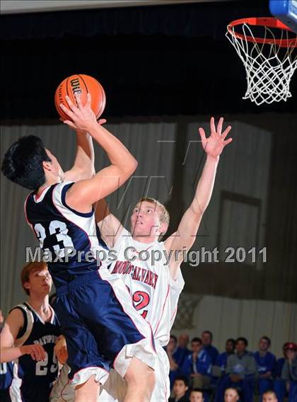 Thumbnail 1 in Dayspring Christian Academy vs. Mount Calvary Christian (CCAC Semifinals) photogallery.