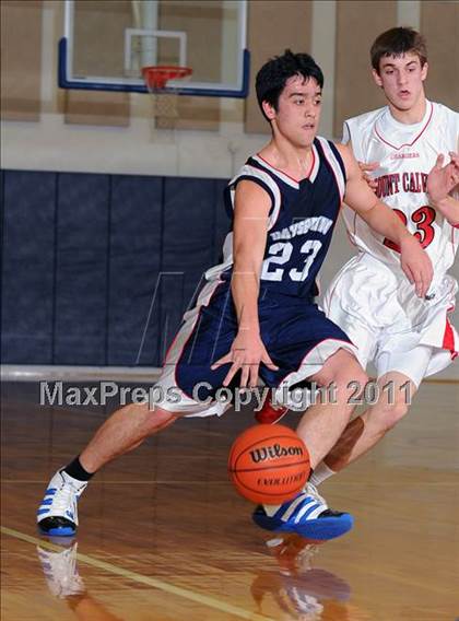 Thumbnail 3 in Dayspring Christian Academy vs. Mount Calvary Christian (CCAC Semifinals) photogallery.