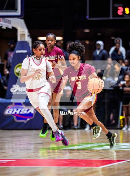 Thumbnail 3 in Creekside vs Jackson (GHSA 4A Championship) photogallery.