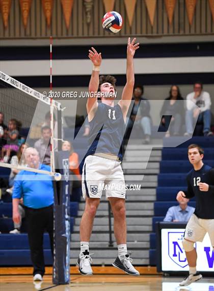 Thumbnail 2 in Marin Catholic Boys Volleyball (Extending the Season) photogallery.