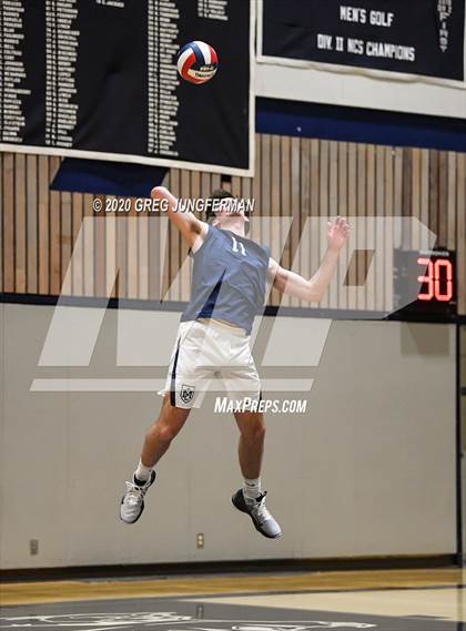 Thumbnail 2 in Marin Catholic Boys Volleyball (Extending the Season) photogallery.