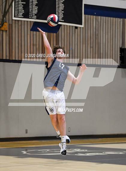 Thumbnail 3 in Marin Catholic Boys Volleyball (Extending the Season) photogallery.