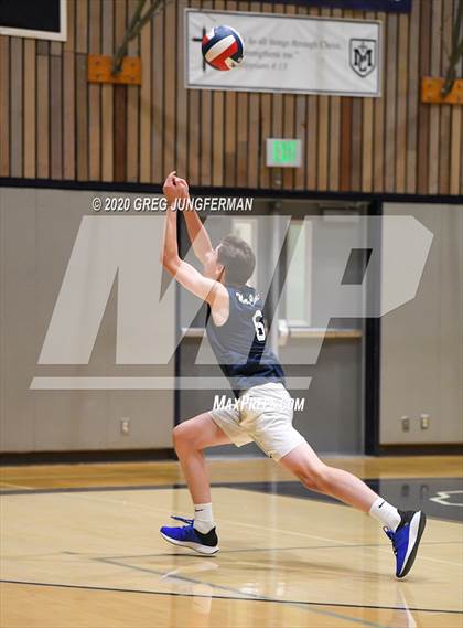 Thumbnail 1 in Marin Catholic Boys Volleyball (Extending the Season) photogallery.