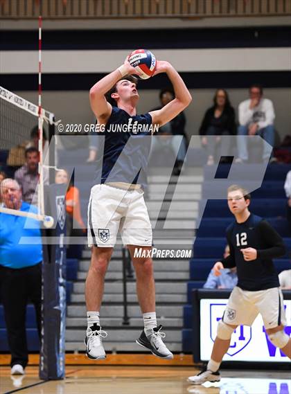 Thumbnail 1 in Marin Catholic Boys Volleyball (Extending the Season) photogallery.