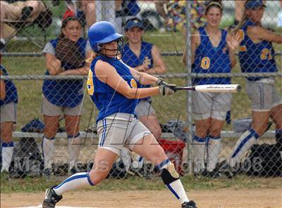 Thumbnail 2 in Chapel Field vs Afton (NYSPHSAA Class D Final) photogallery.
