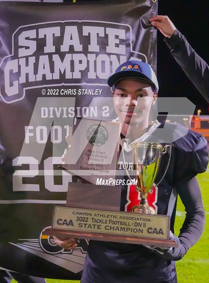 Thumbnail 3 in Imagine Prep Superstition vs. Imagine Prep Surprise (CAA DIV 2 Championship) photogallery.