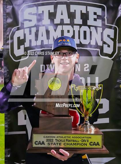 Thumbnail 2 in Imagine Prep Superstition vs. Imagine Prep Surprise (CAA DIV 2 Championship) photogallery.