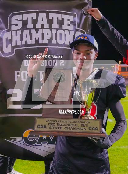 Thumbnail 1 in Imagine Prep Superstition vs. Imagine Prep Surprise (CAA DIV 2 Championship) photogallery.