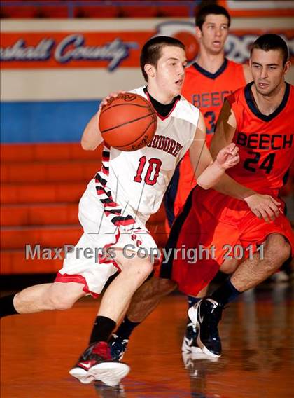 Thumbnail 3 in Beech vs. Perry County Central (Marshall County Hoopfest) photogallery.