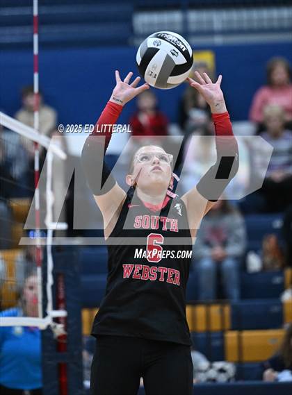 Thumbnail 1 in South Webster vs. Portsmouth West (OHSAA Division VI District Semifinal) photogallery.